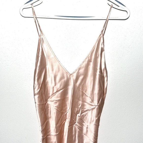 Sleeper Silk Slip Dress Midi Date Night Wedding - Picture 3 of 6